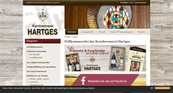 Desktop Screenshot of hartges-shop.de